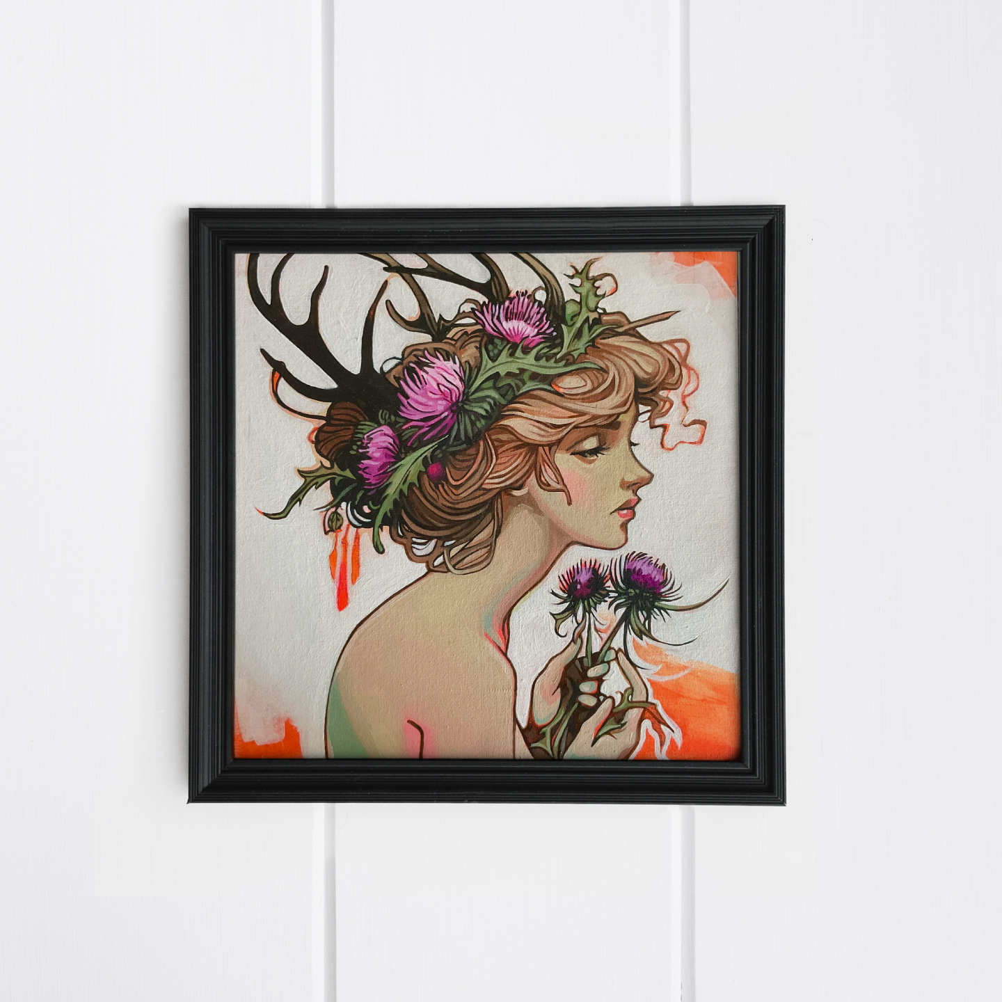 Thistle Witch – Print – Breakfast Jones, image size:1440x1440